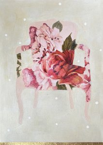 Vintage Rose Chair