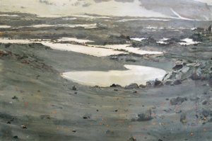 Stark Tundra Landscape