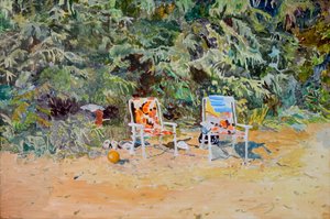 Summer Beach Chairs by Karin Bos