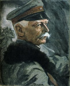 Portrait of the German soldier Erich von Falkenhayn