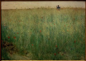 Oat Fields near Grez by Karl Fredrick Nordstrom