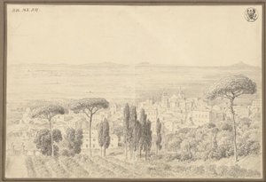 View of a Place, Probably on the Outskirts of Rome