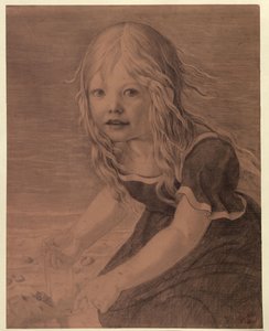 Portrait of the Daughter Marie by Karl Friedrich Schinkel