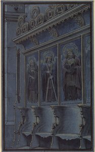 Choir Stall by Karl Friedrich Schinkel