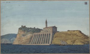 The Cathedral of Piran in Istria by Karl Friedrich Schinkel