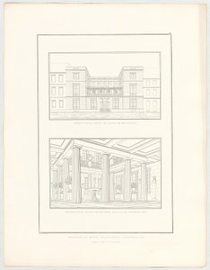 Design for an Urban Residential Building, Plate 67 from the Series 