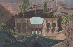 Temple among Rocks, 1847-49