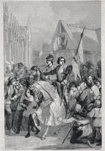 Entrance of Joan of Arc and Charles VII to Reims (detail)