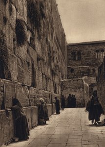 Jerusalem, Wailing Place of the Jews by Karl Grober