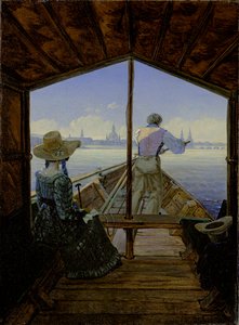 Early Morning on the Elbe, Near Dresden by Karl Gustav Carus