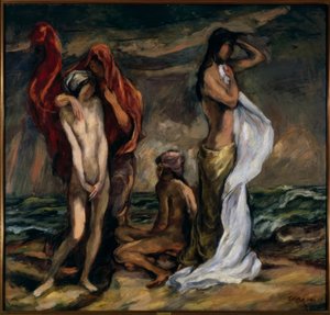 In the Storm by Karl Hofer