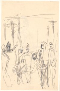 The Soldiers Cast Lots for Christ