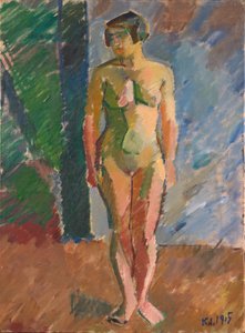 Standing Model by Karl Isakson