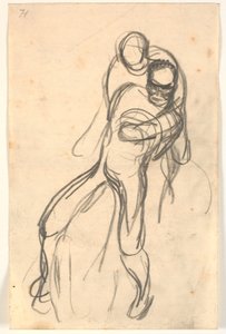Two Naked Men Wrestling