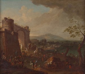 Fair in Front of a City Gate