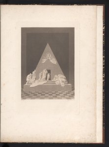 Front View of the Tomb Monument (series title: Tomb Monument of Maria Christina, Archduchess of Austria, in the Augustinerkirche in Vienna) by Karl Joseph Aloys Agricola