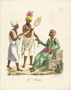 Indian Men in Traditional Clothing