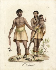 South American Indigenous People by Karl Joseph Brodtmann