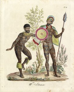Warriors of the VIII Tribe by Karl Joseph Brodtmann