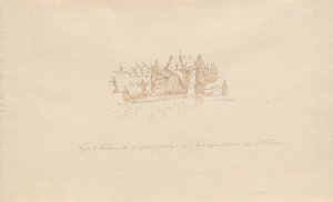 Schloss Lauter between Creutznach and Zweibrücken on the Lauter by Karl Julius Von Leypold