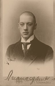 Russian poet Nikolay Gumilyov, ca 1917-1920