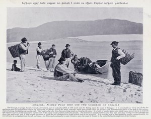 Donegal Fisher Folk who use the Curragh or Coracle