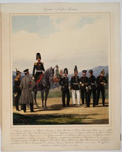 Infantry of the Russian Imperial Grenadier corps by Karl Karlovich Piratsky