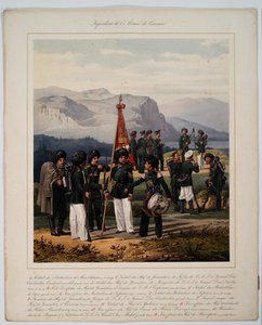 Infantry of the Russian Caucasus Army by Karl Karlovich Piratsky