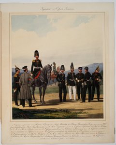 Infantry of the Russian Imperial Grenadier Corps, 1867 by Karl Karlovich Piratsky