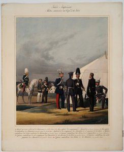 Pioneers, Invalides and Gendarmes of the Imperial Guards Corps by Karl Karlovich Piratsky