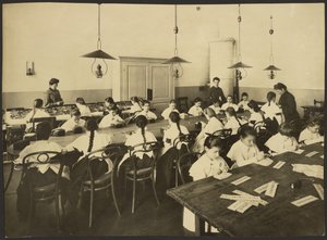 Embroidery Lesson by Karl Karlovitz Bulla