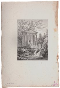 The Temple of Love in the Park at the Chateau de Malmaison