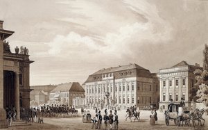 Unter Den Linden, Berlin by Karl Loeillot de Mars