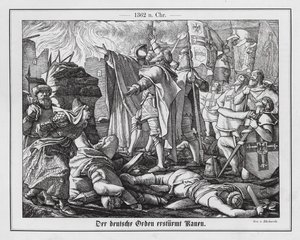 Capture of Kaunas by the Teutonic Order