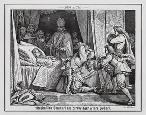 Maximilian II Emmanuel, Elector of Bavaria, at the Deathbed of His Son