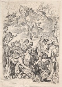 St. George Preparing for His Martyrdom by Karl Ludwig Bernhard Buchhorn