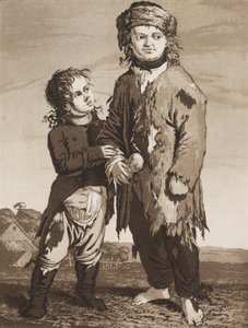 The Young Beggars by Karl Ludwig Bernhard Buchhorn