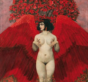 Red Angel by Karl Mediz