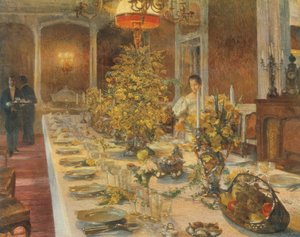 Before Dinner by Karl Moll