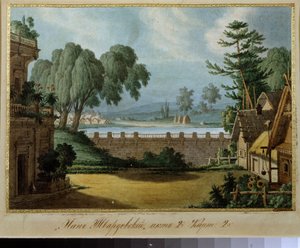 Stage Design for the Opera "Pan Tvardovsky" by A. Verstovski