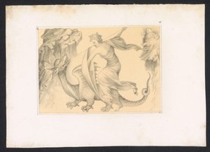 Battle Between Dragon and Woman by Karl Palzow