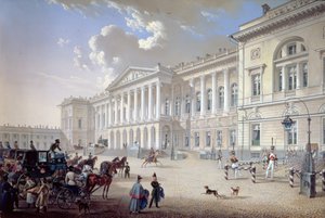 The Mikhailovsky Palace, St. Petersburg, 1832 by Karl Pavlovich Beggrov