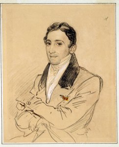 Portrait of Francesco Domenico Guerrazzi (1804-1873), Italian Writer by Karl Pavlovich Bryullov