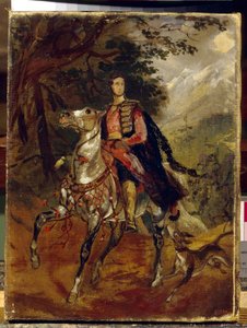 Portrait of Count Anatole Nikolaievich Demidov, First Prince of San Donato by Karl Pavlovich Bryullov