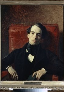 Portrait of the Military and Poet Alexander Nikolaevich Strugovshchikov by Karl Pavlovich Bryullov