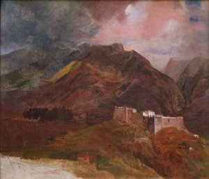 The Peak Fort on the Island of Madeira, 1849-1850 by Karl Pavlovich Bryullov