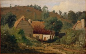 French Landscape with Houses