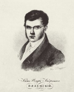 Portrait of the Poet Prince Pyotr A. Vyazemsky