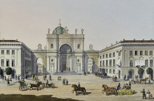 The Catholic Church of St. Catherine in Saint Petersburg, First half of the 19th century by Karl Petrovich Beggrov