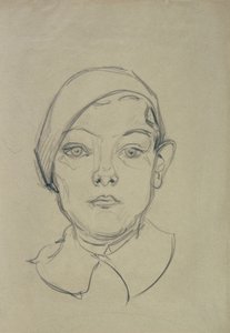 Portrait of a Boy by Karl Suschnik